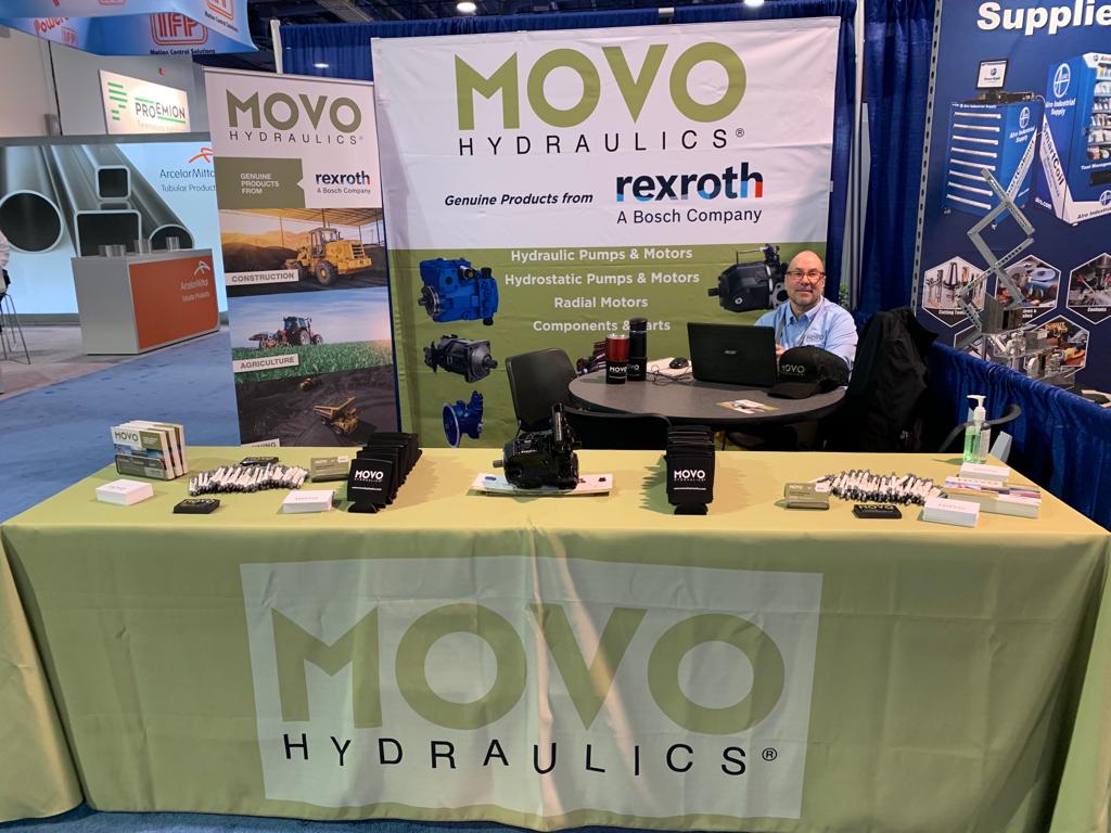 MOVO Hydraulics at industry event